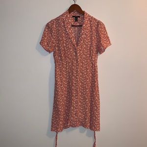 Pink Flower Print Forever 21 Sundress